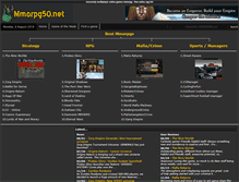 Tablet Screenshot of mmorpg50.net